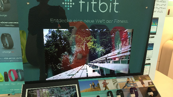 Fitness-Superwatch der Firma Fitbit Inc.