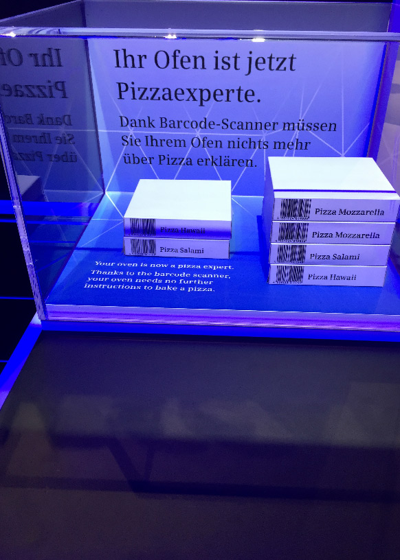 Pizzaexperte danke Barcode Scanner